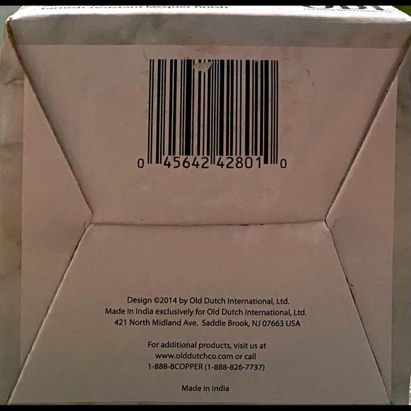 Old Dutch International, Ltd. ODI Solid Copper Moscow Mule Monogrammed Mug “A” - Picture 4 of 4